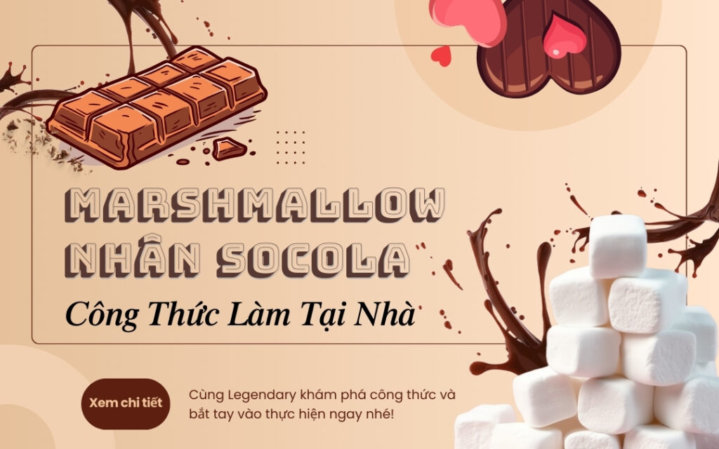 Hướng Dẫn Làm Marshmallow Nhân Socola